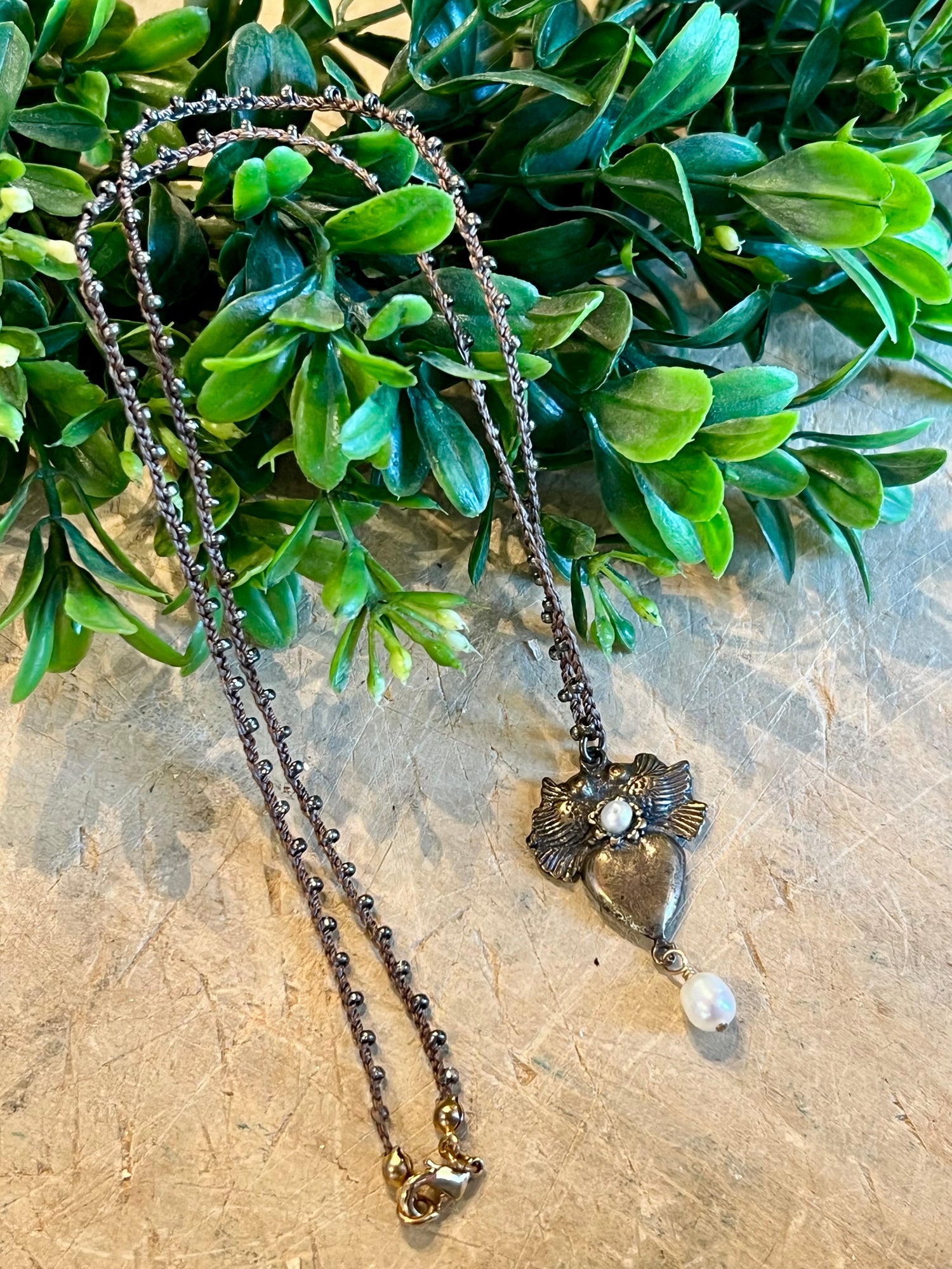 Lovebird Heart Necklace 11