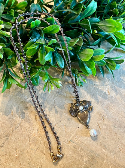 Lovebird Heart Necklace 11