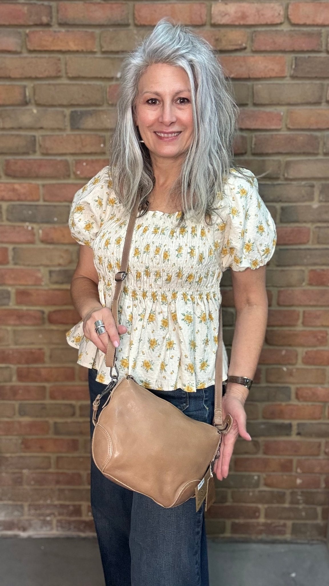 Leather Crossbody Luna Purse - Vintage Vault Boutique