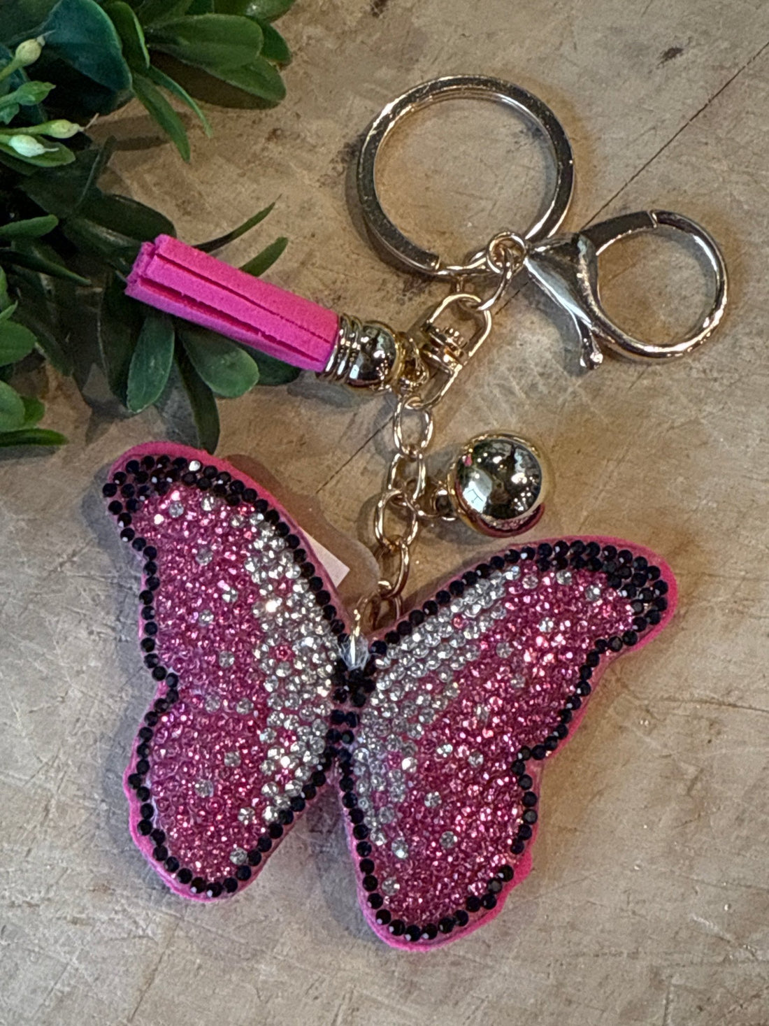 Butterfly Key Chain - Vintage Vault Boutique