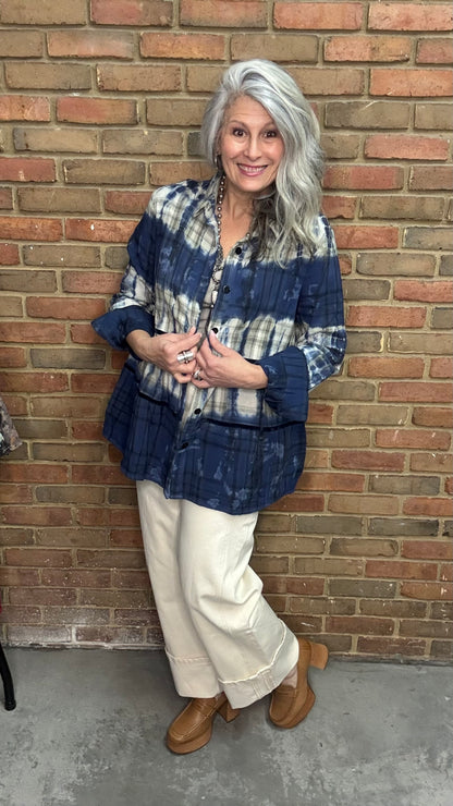 Alicia Top Motherwell Flannel