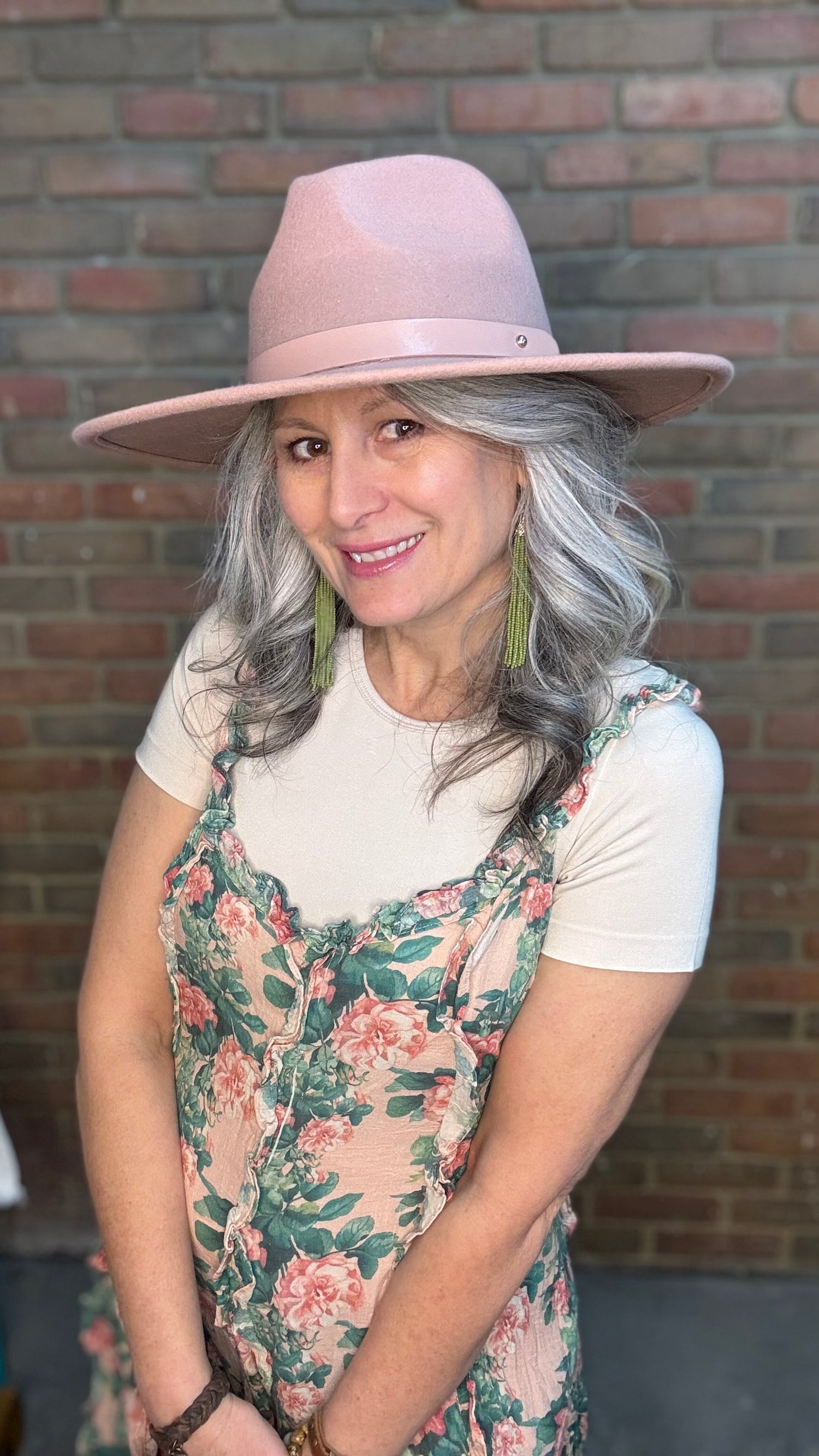 Seed Bead Tassel Earrings