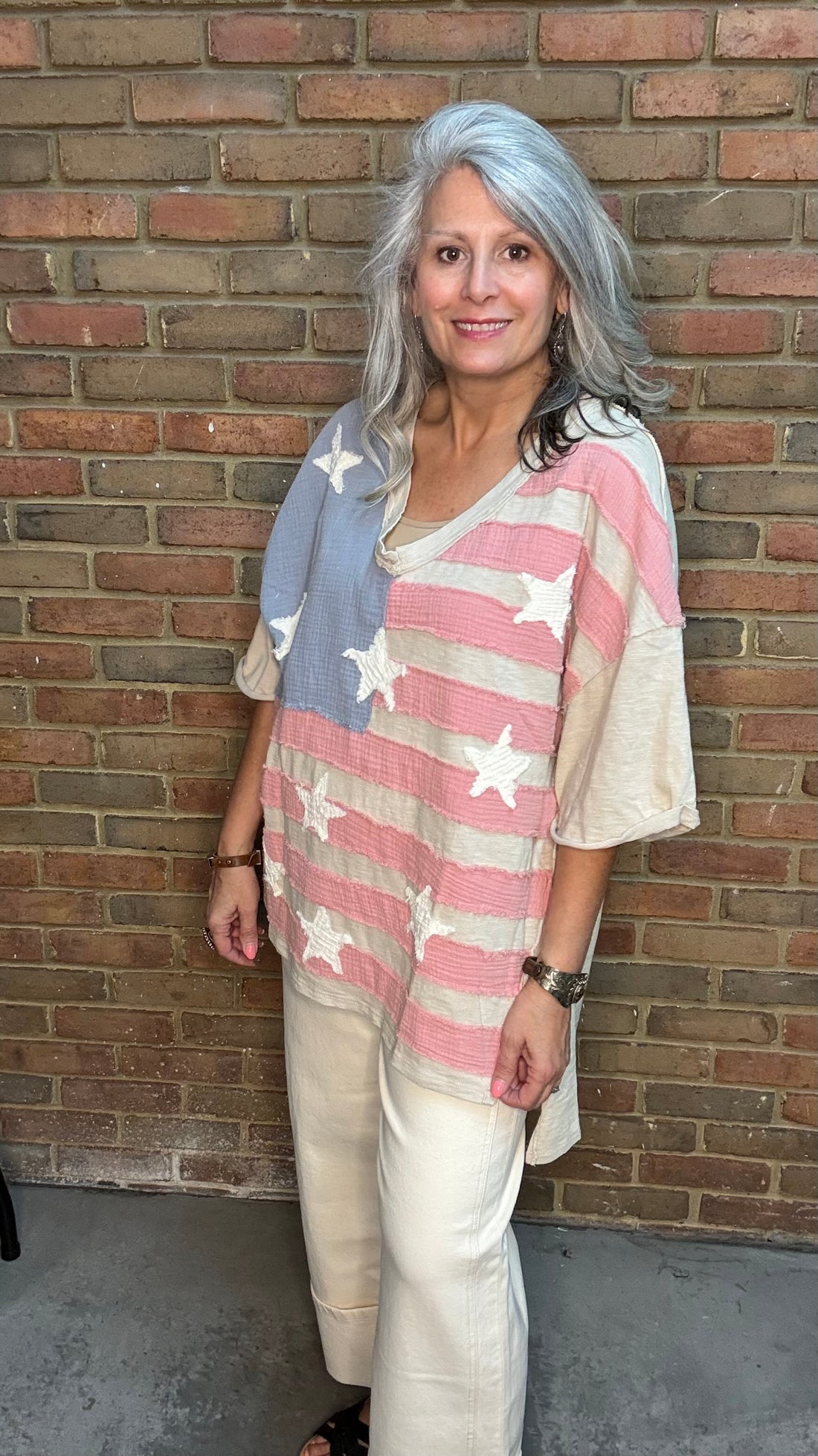 American Flag Top