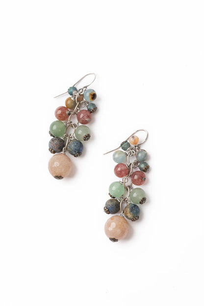 Courage Cluster Earring E015