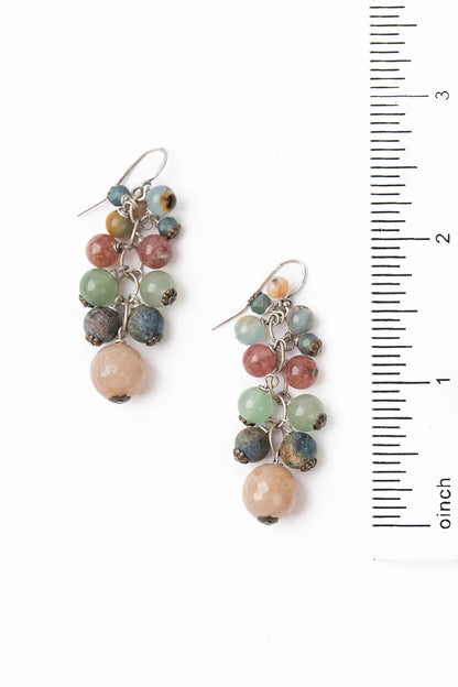 Courage Cluster Earring E015