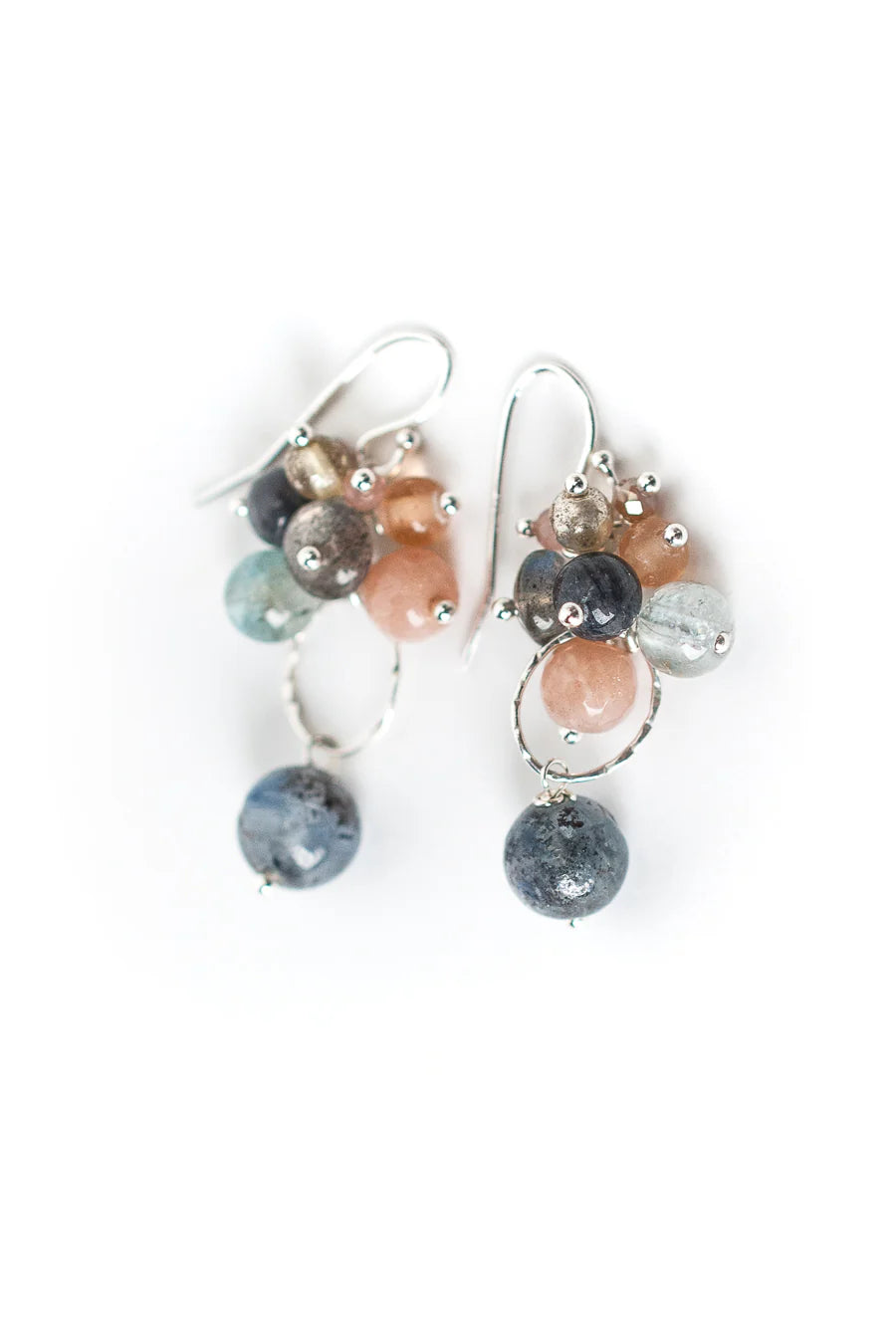 Cascades Cluster Earrings E020