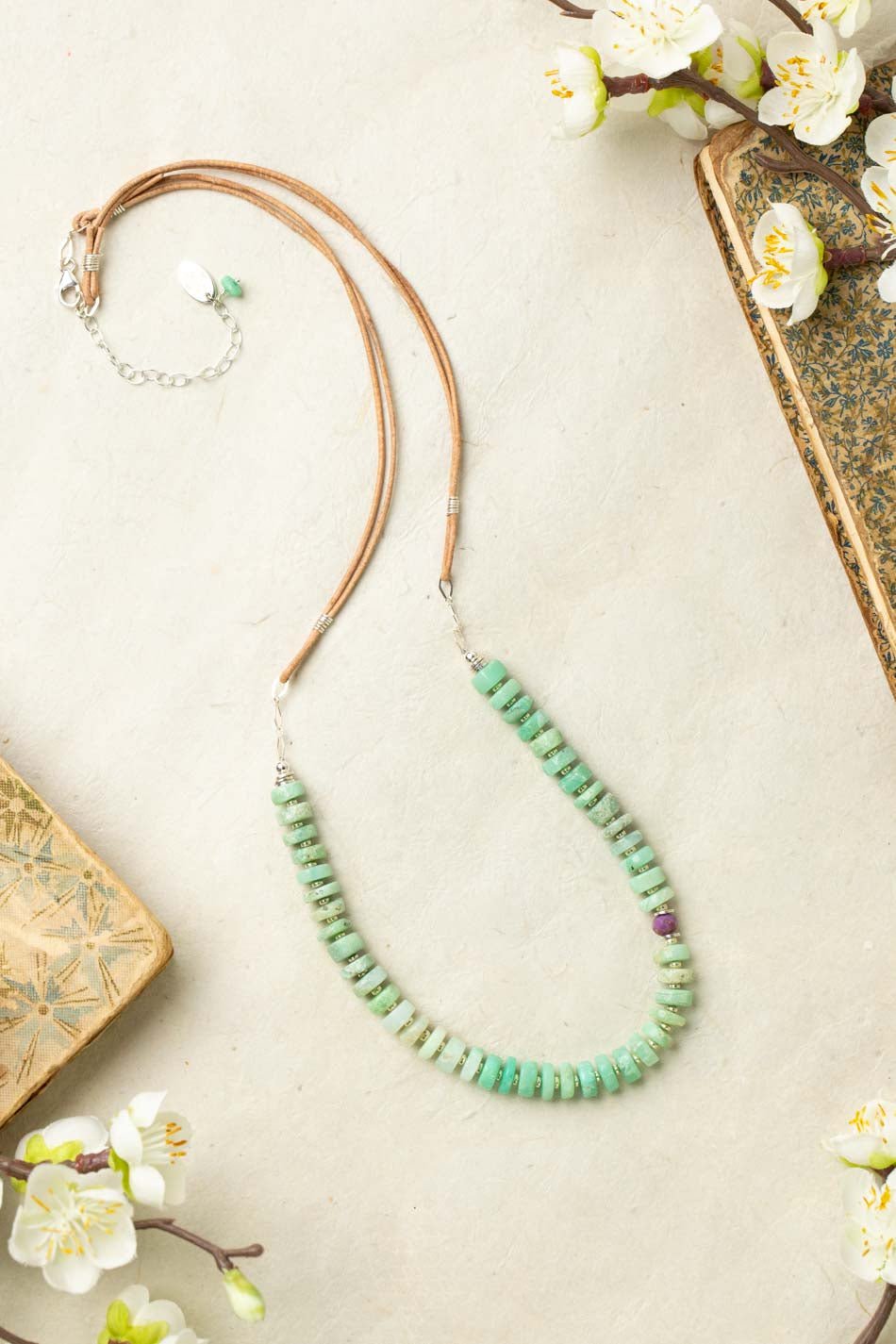 Cave Spring Simple Necklace N004 - Vintage Vault Boutique