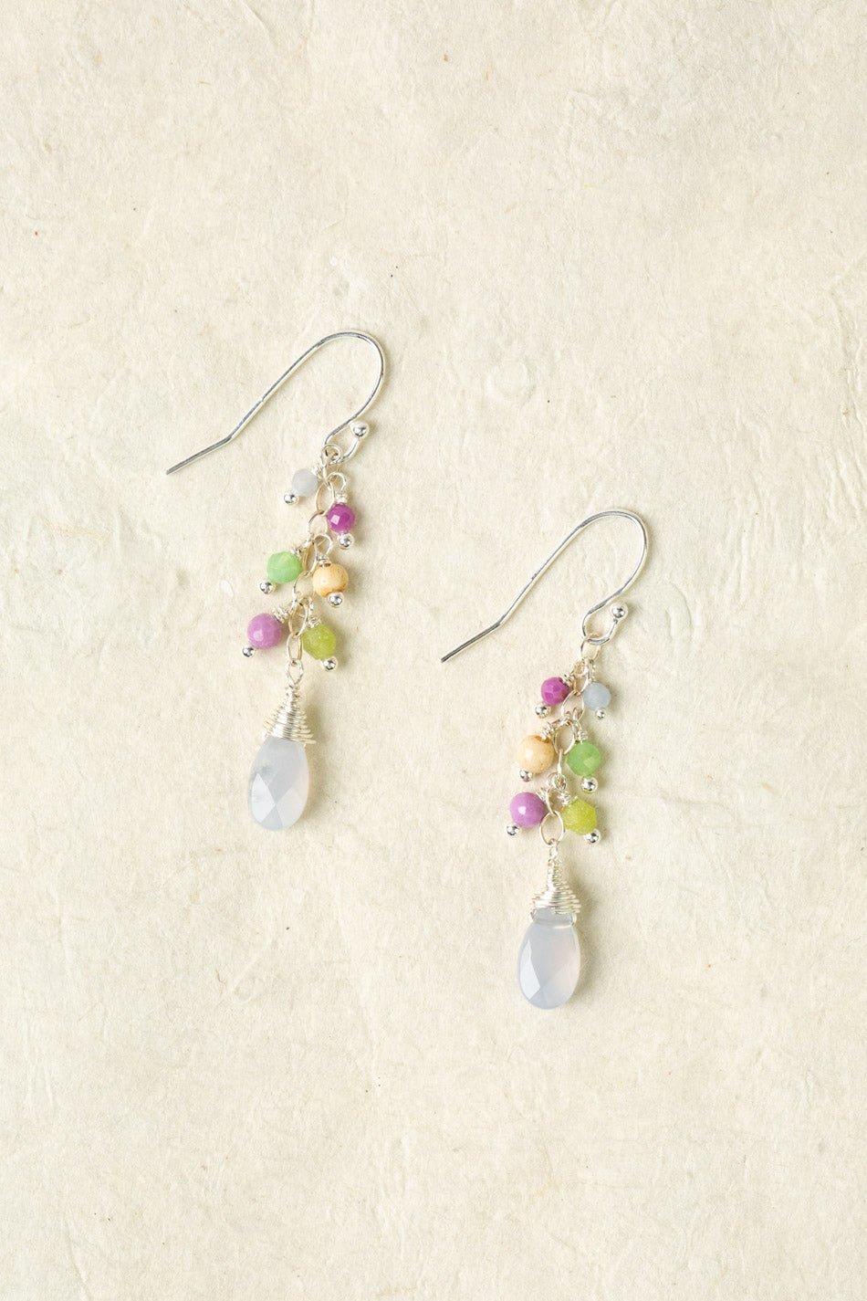 Cave Spring Cluster Earrings E017 - Vintage Vault Boutique