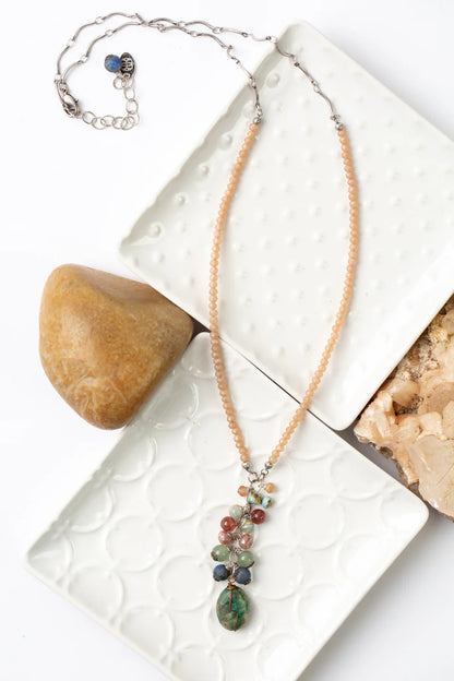 Courage Cluster Necklace N003