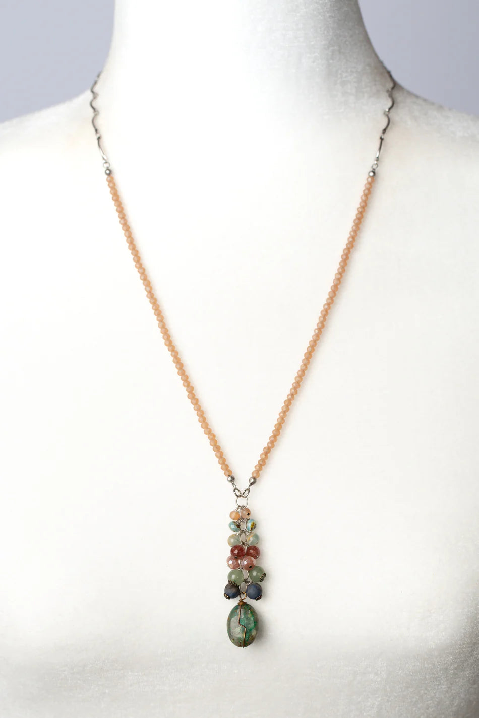 Courage Cluster Necklace N003