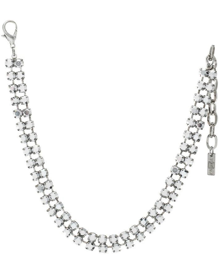Lira Necklace in Chrome - Vintage Vault Boutique