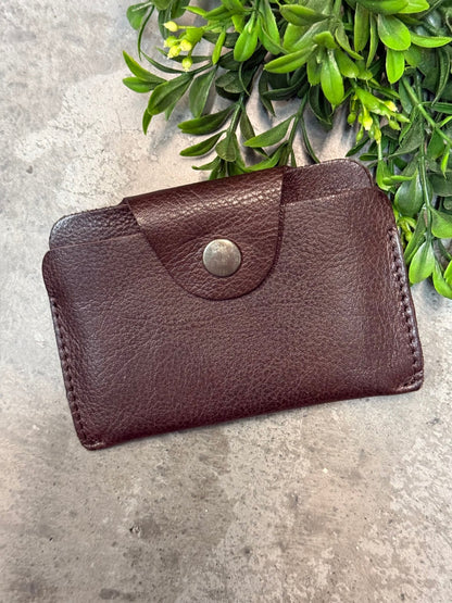 Soft Leather Card Holder - Vintage Vault Boutique