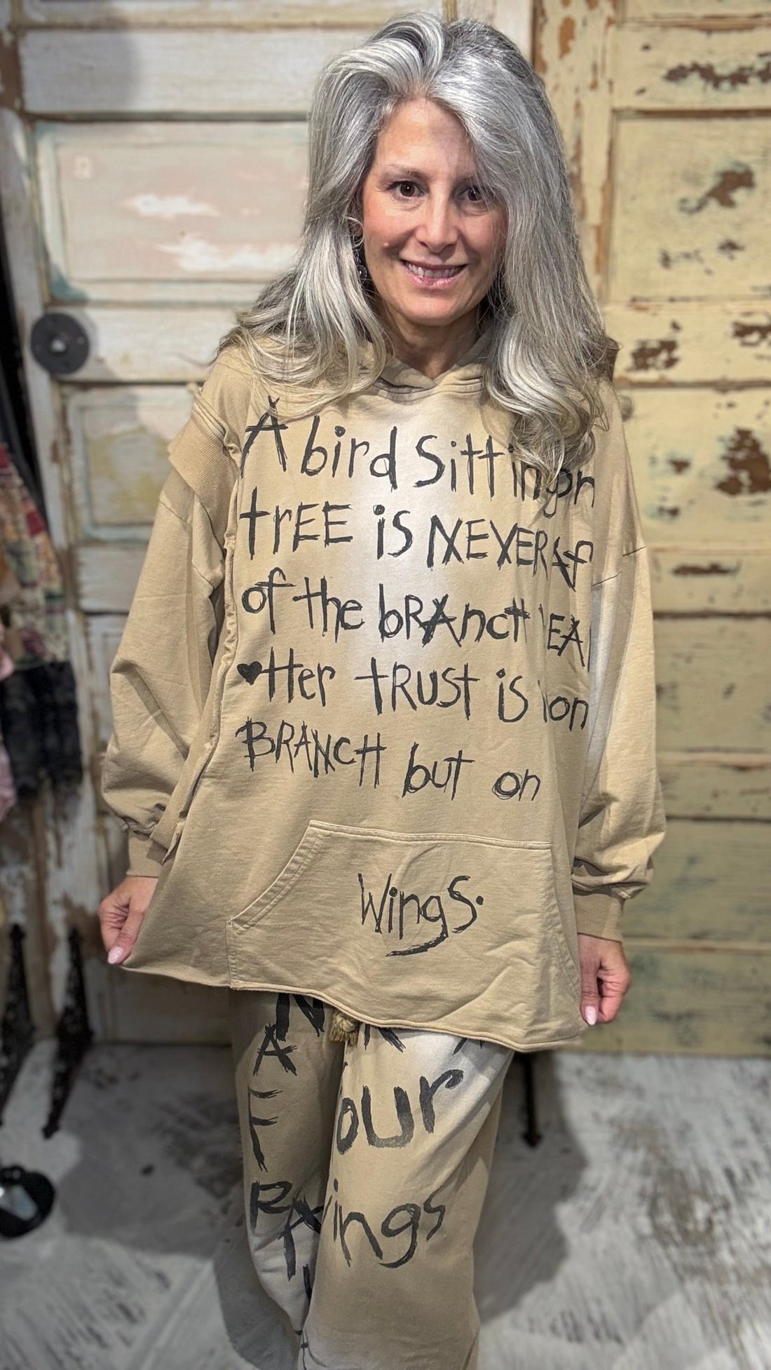 Borrowed Wings Hoodie - Pre Order - Vintage Vault Boutique