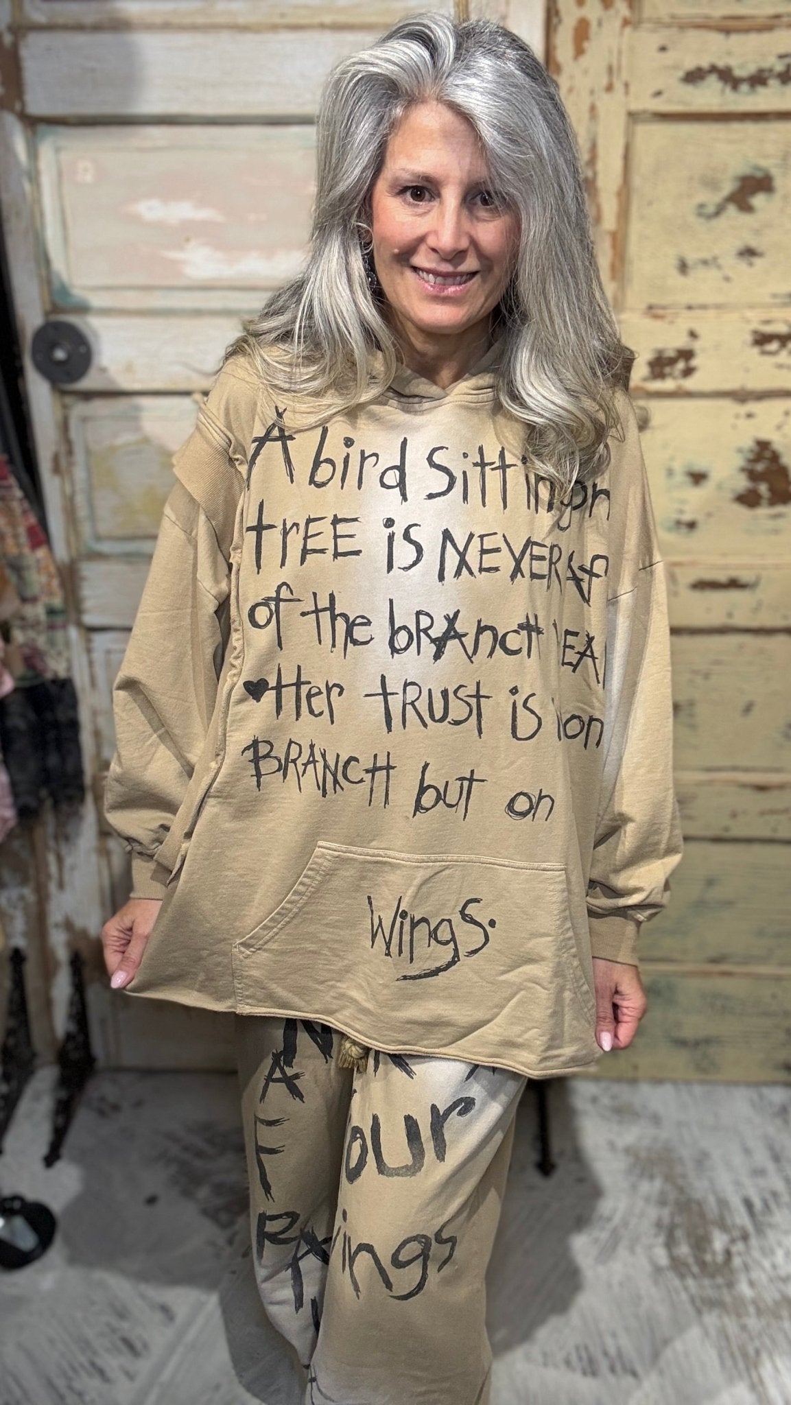 Borrowed Wings Hoodie - Pre Order - Vintage Vault Boutique