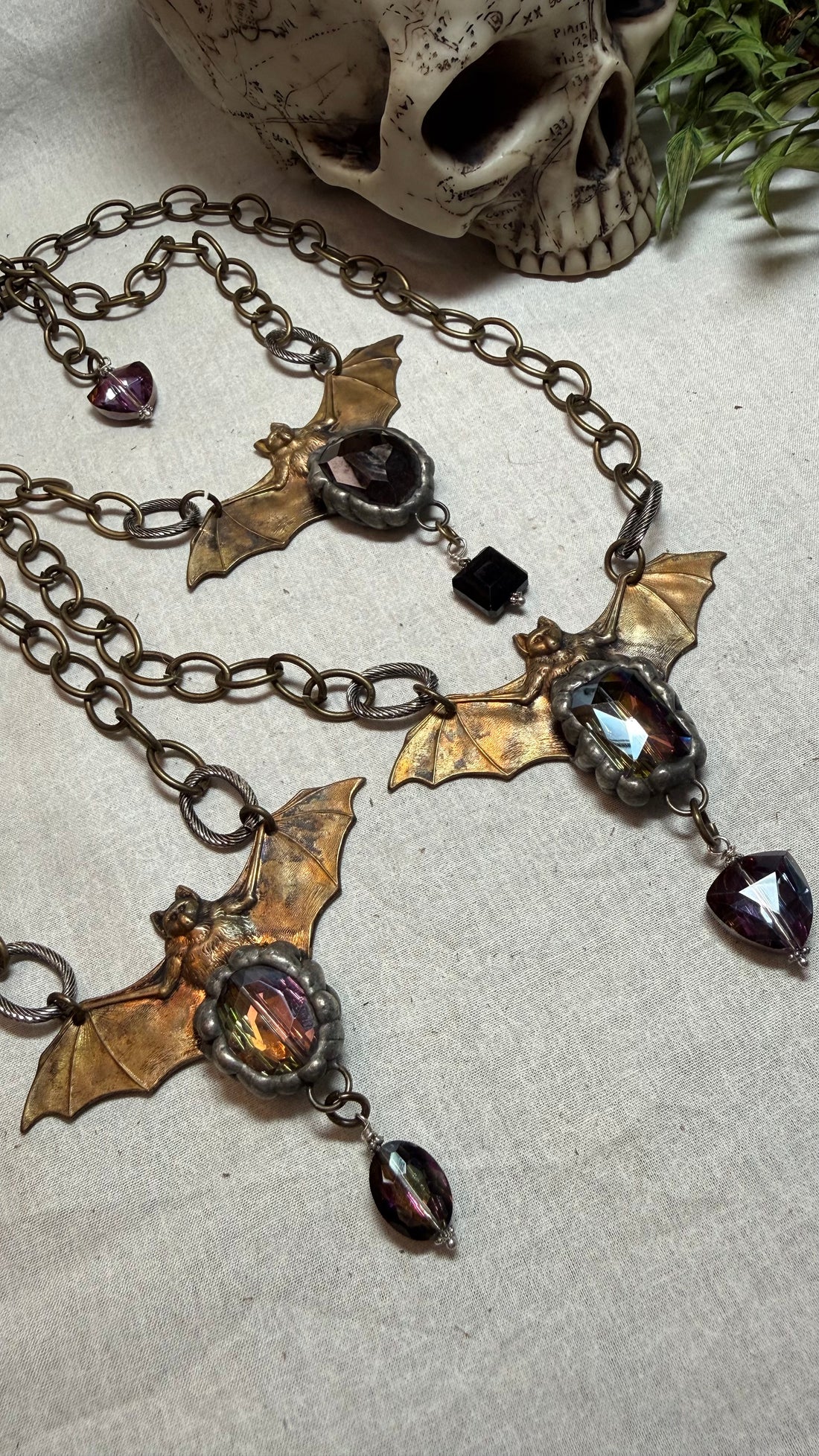 Bling Bat Necklace