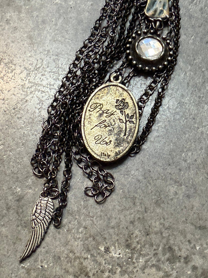 Pray for Us Necklace