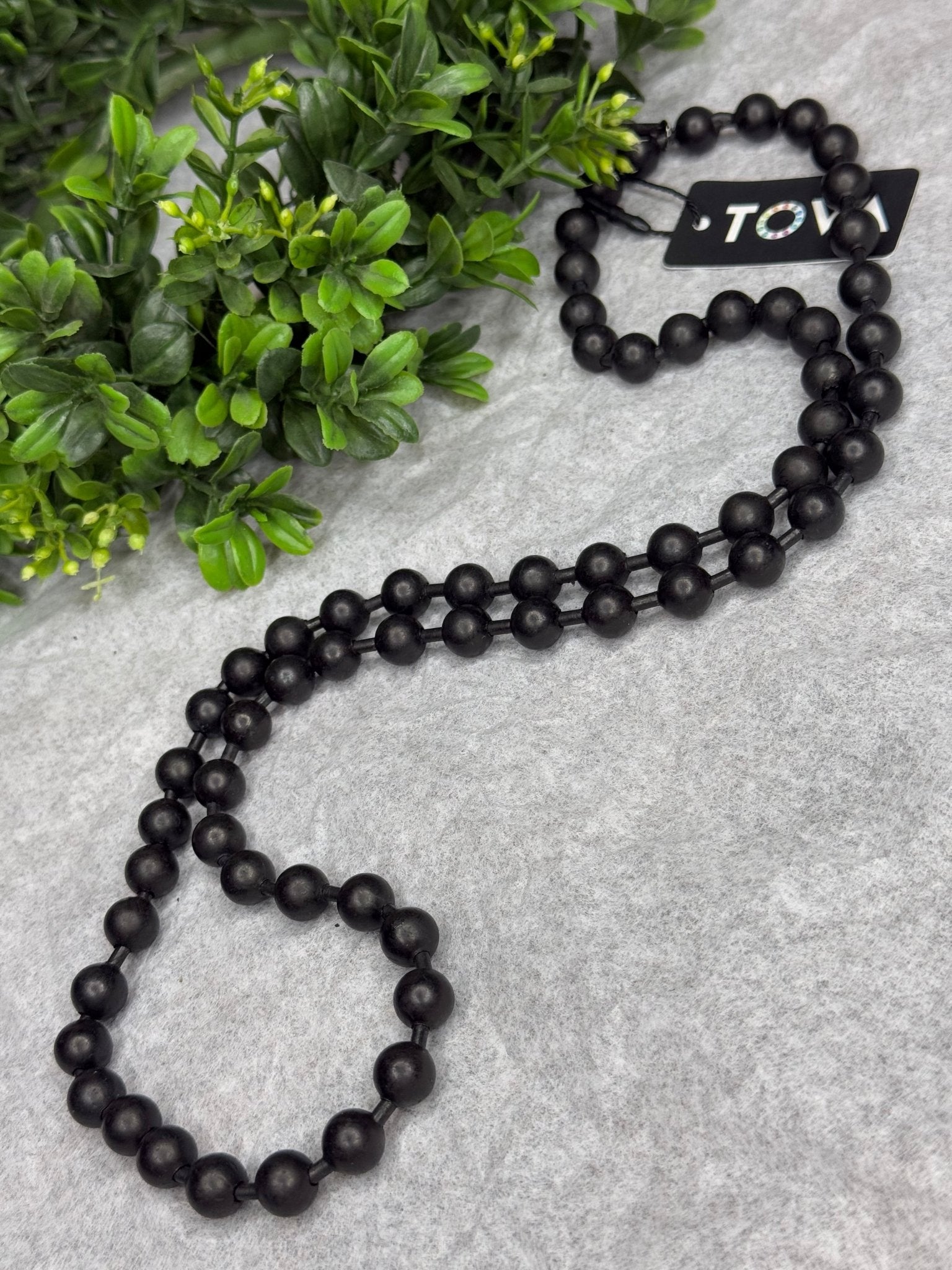 Radmilla Long Necklace in Smutt - Vintage Vault Boutique