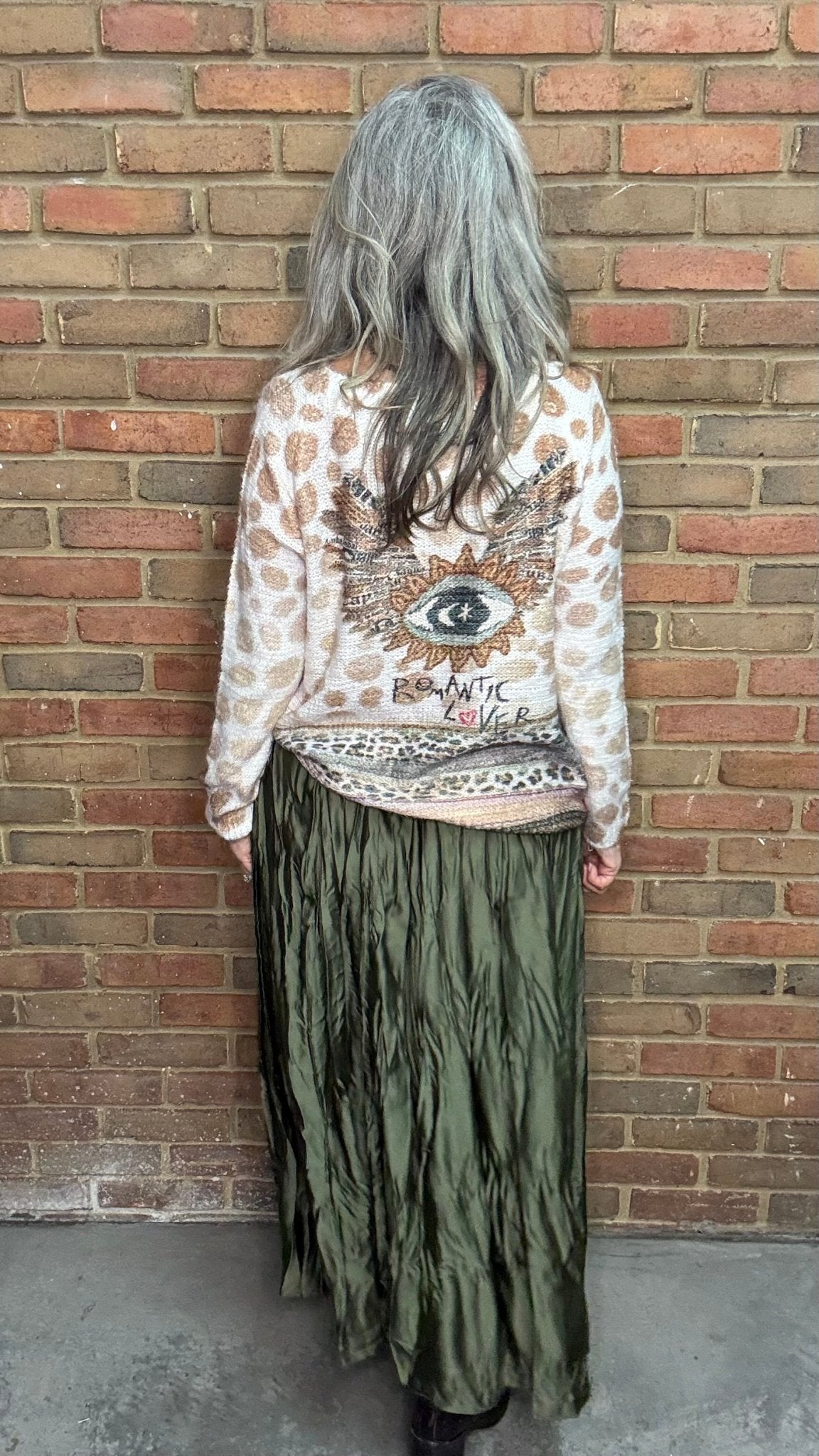 Crushed Skirt - Vintage Vault Boutique