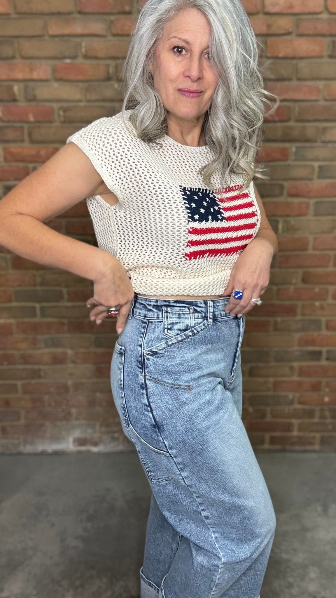 Washed and Worn Slim Barrel Jean - Vintage Vault Boutique