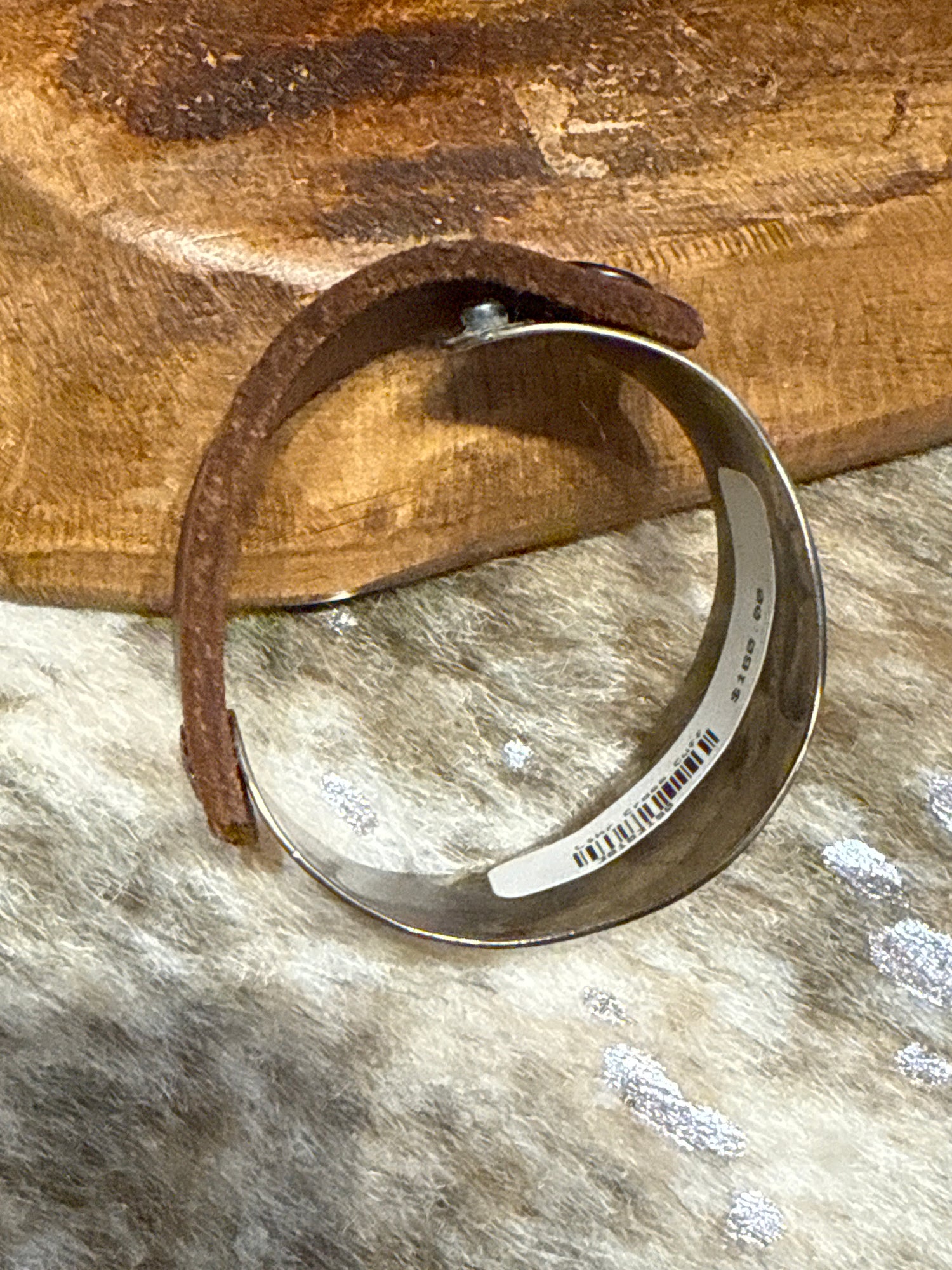 Leather Cross Cuff