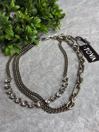 Cricket Necklace in Antique Silver