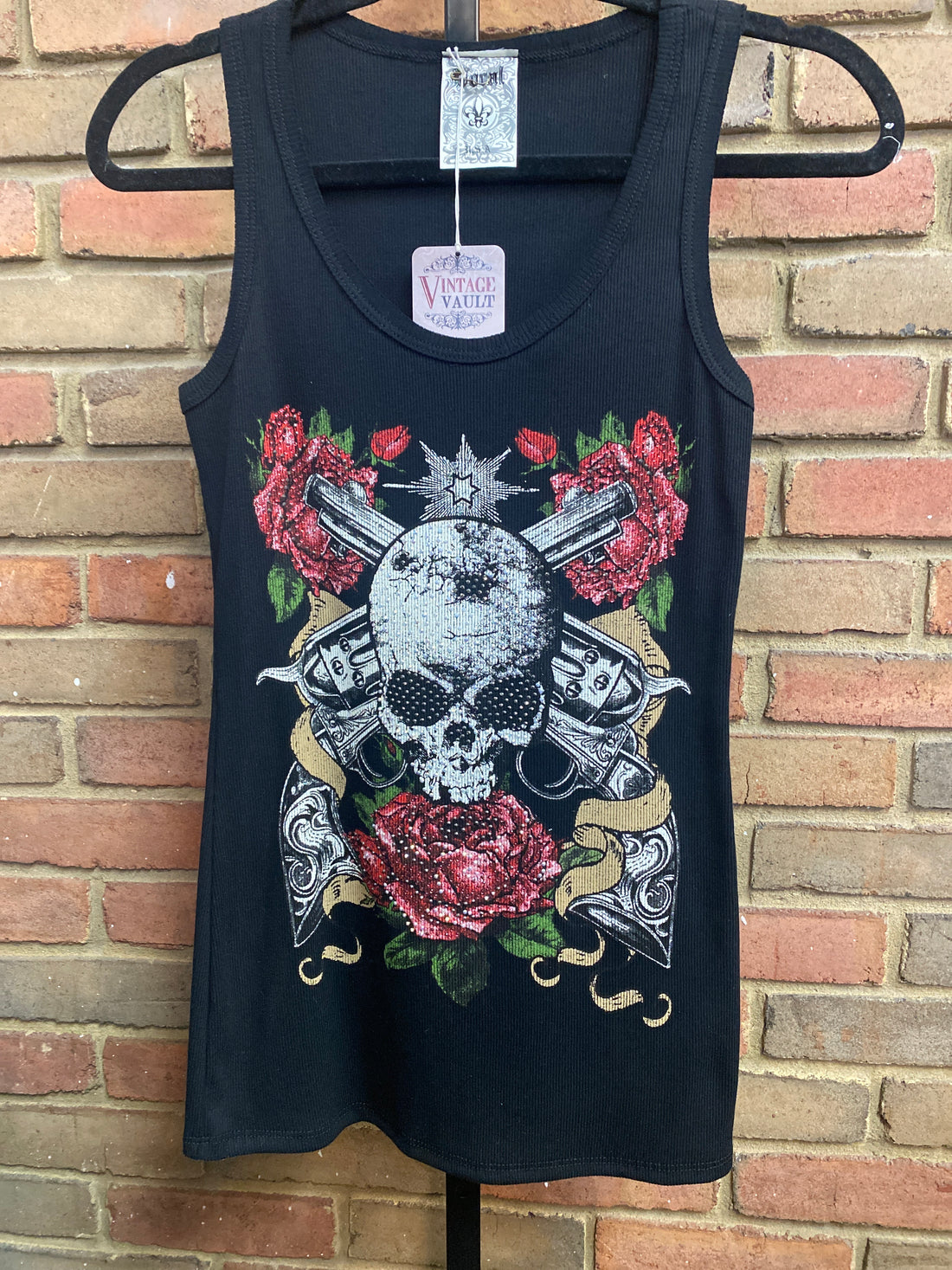Skull and Roses Tank