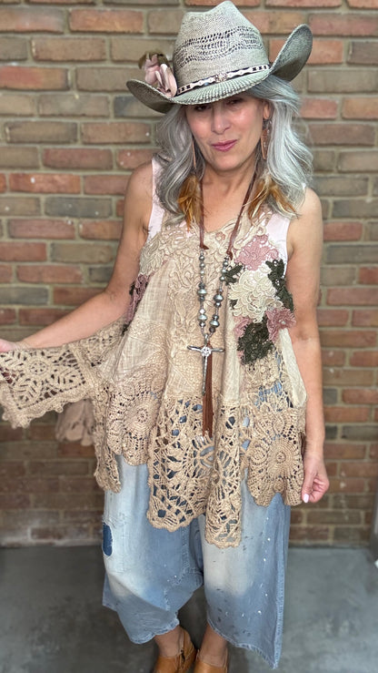 Whispers of Lace Tank