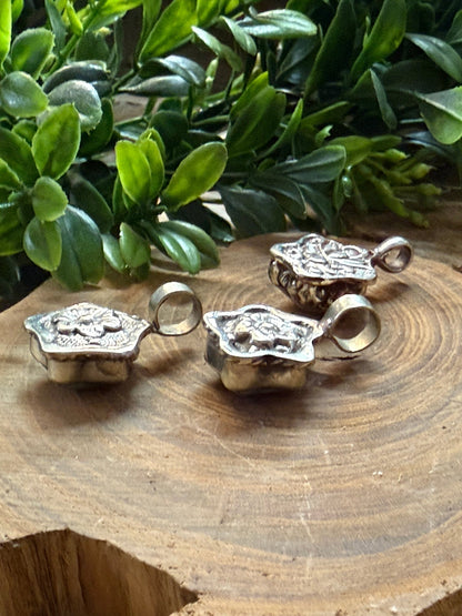 Small Star Tibetan Pendant - Vintage Vault Boutique