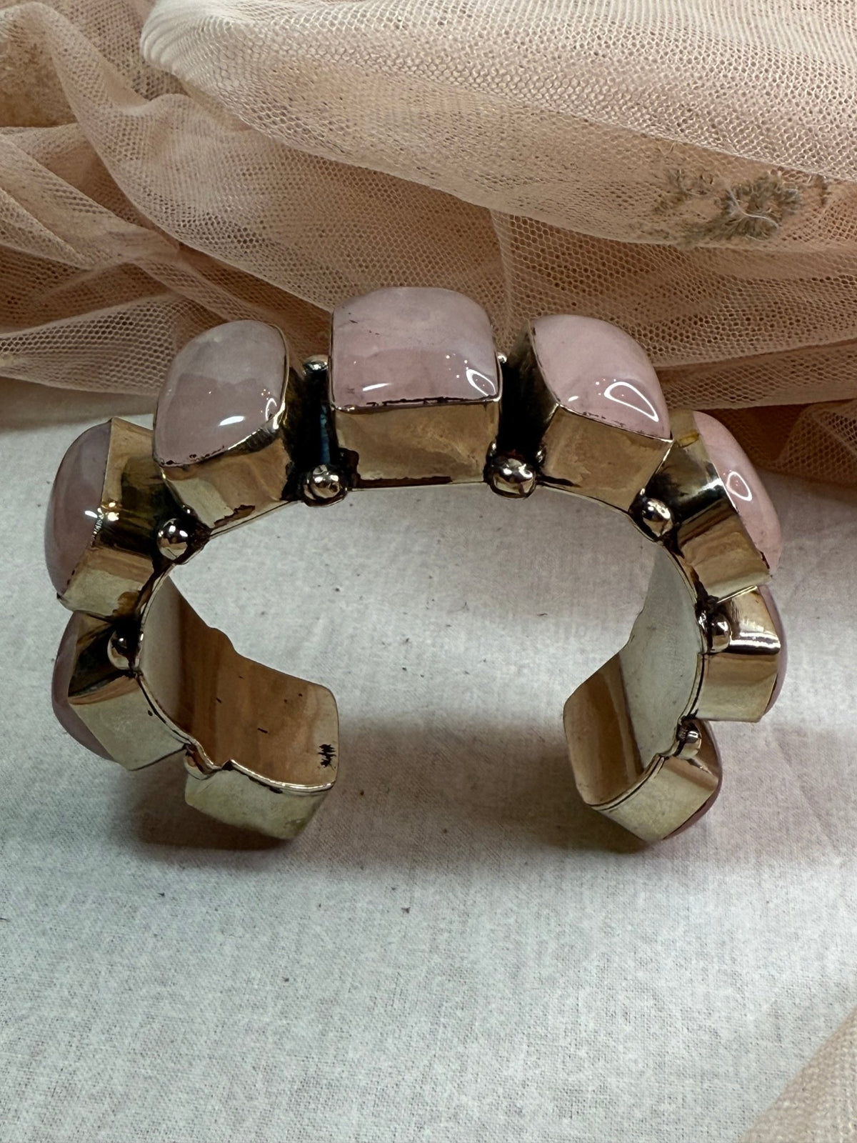 Smokey Rose Cuff - Vintage Vault Boutique