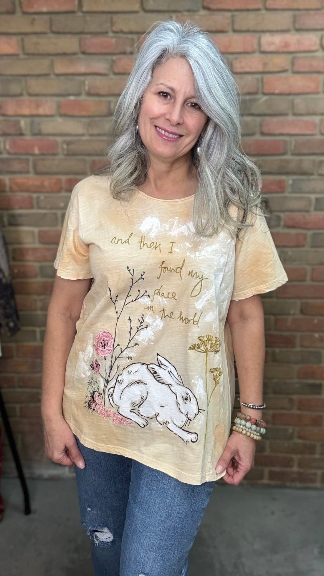Moon Dance Tee - My Place - Vintage Vault Boutique
