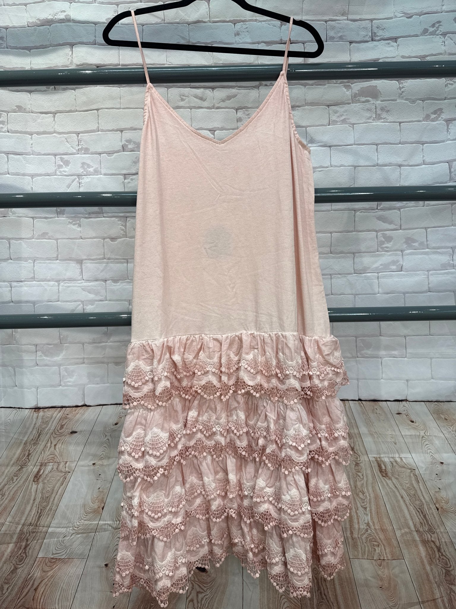 Vintage Slip Dress Pink - Vintage Vault Boutique
