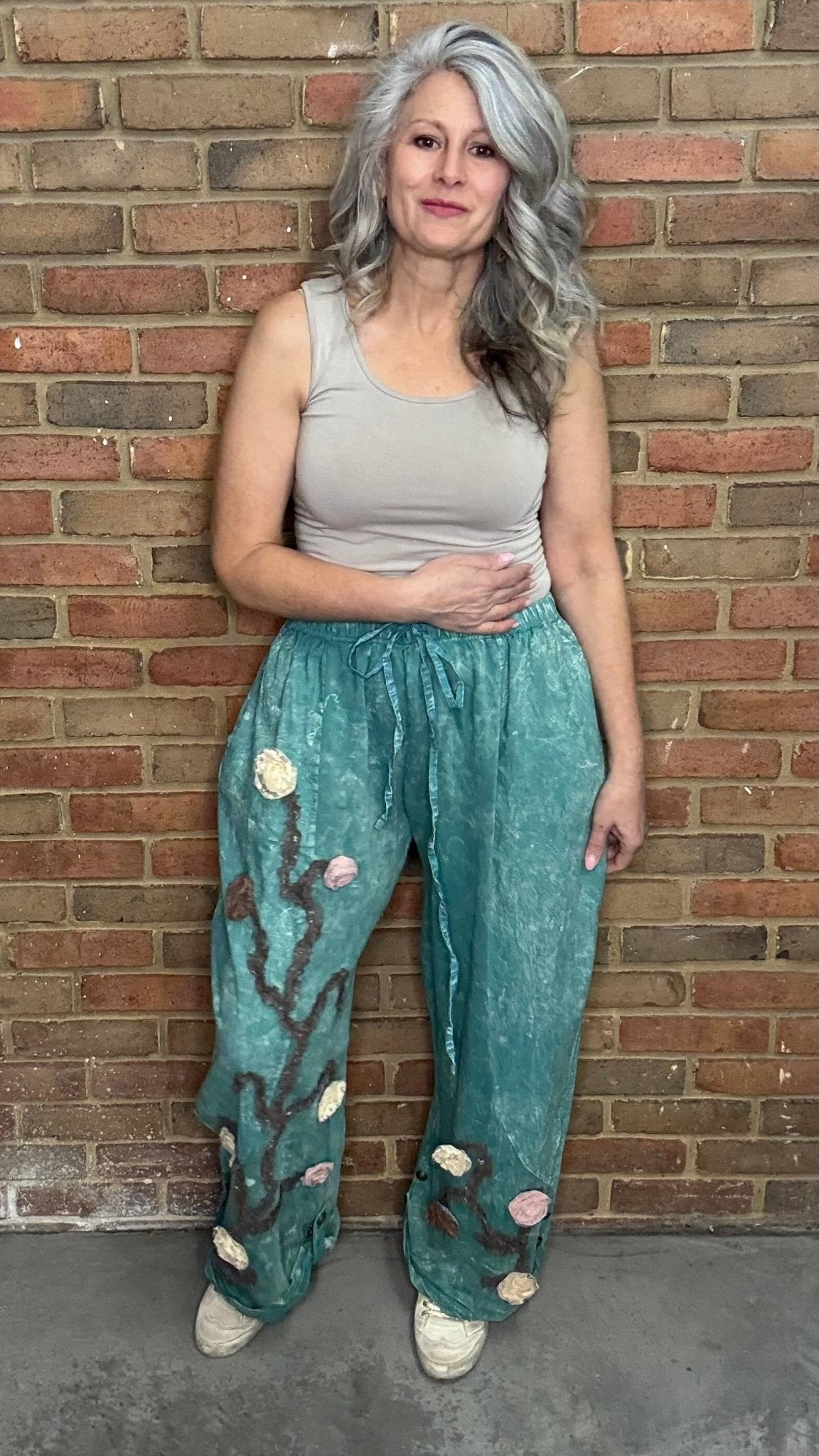 Roses Pant - Vintage Vault Boutique