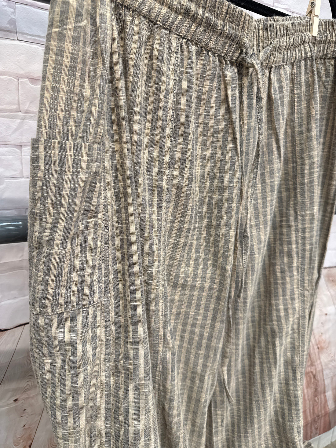 Stripe Peek A Boo Pant