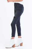 STELLA High rise Cropped Slim Straight Jean