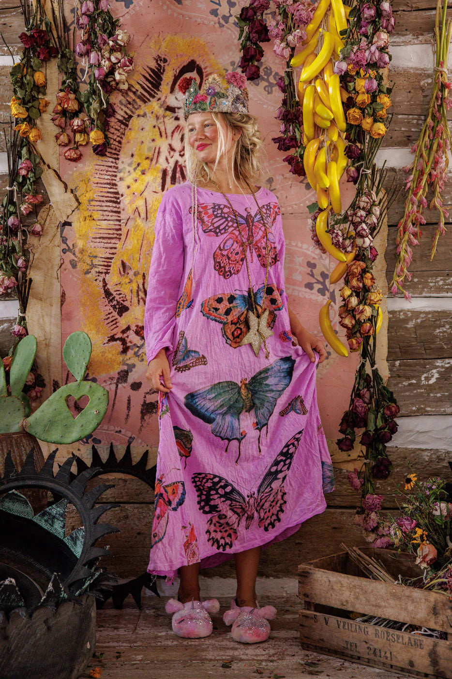 Dress 1391 Pasion de Papillon Viggo Tee Dress