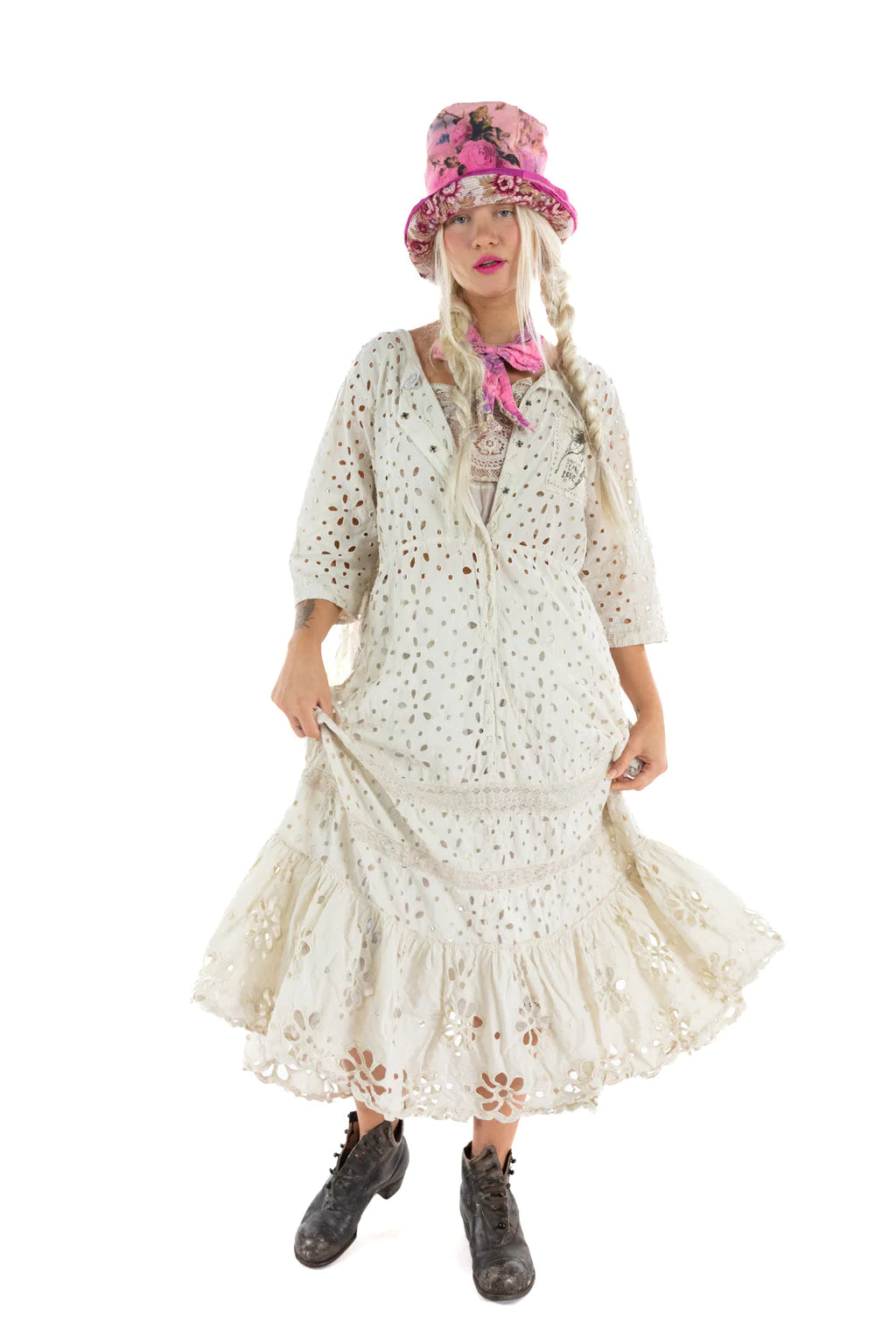 Dress 959 Eyelet Haru Dress  Moonlight