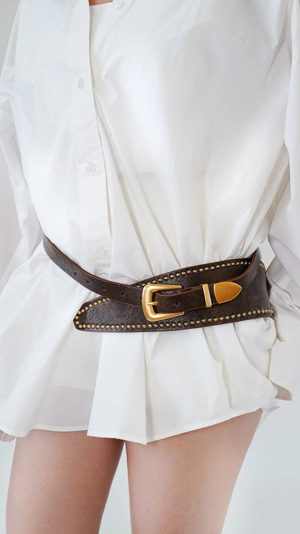 Avant Garde Western Belt - Vintage Vault Boutique