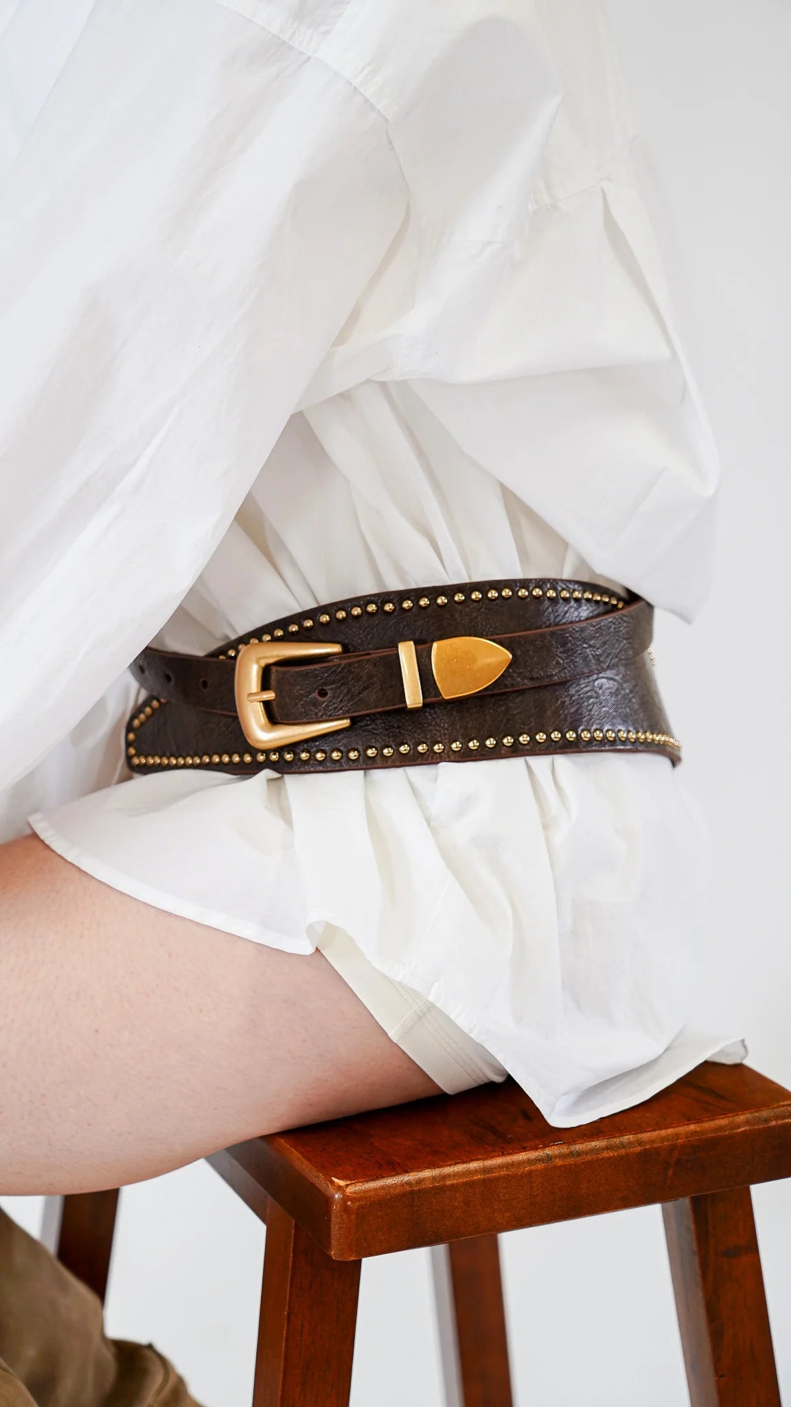 Avant Garde Western Belt - Vintage Vault Boutique