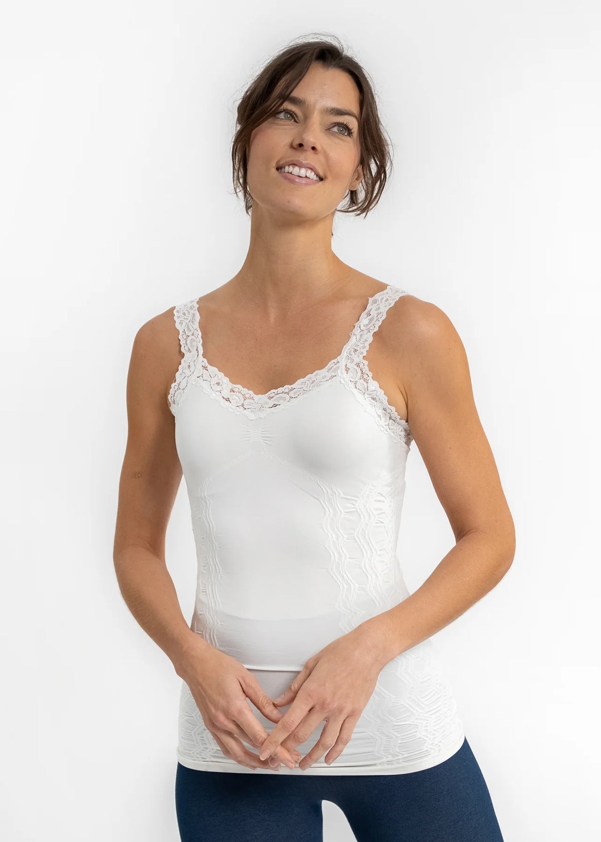 Lace Cami 001 - Vintage Vault Boutique