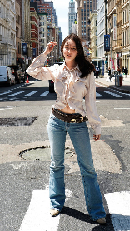 Avant Garde Western Belt - Vintage Vault Boutique