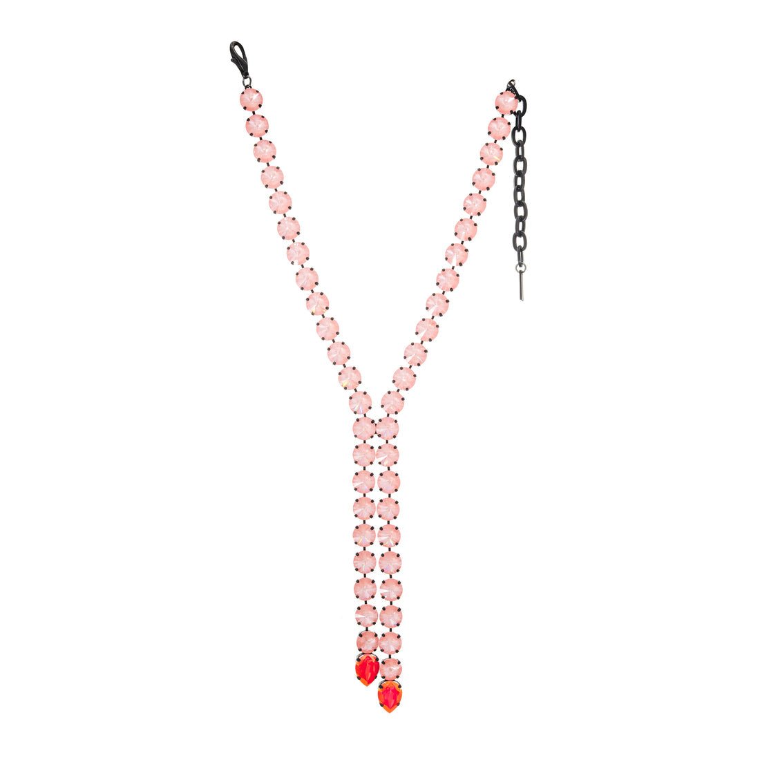 Split Necklace - Smutt/Flamingo Ignite - Vintage Vault Boutique