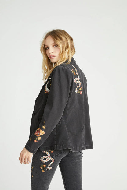 JACKIE BLAZER - Relaxed Denim Jacket  Hallucination