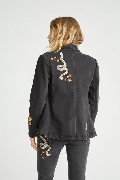 JACKIE BLAZER - Relaxed Denim Jacket  Hallucination