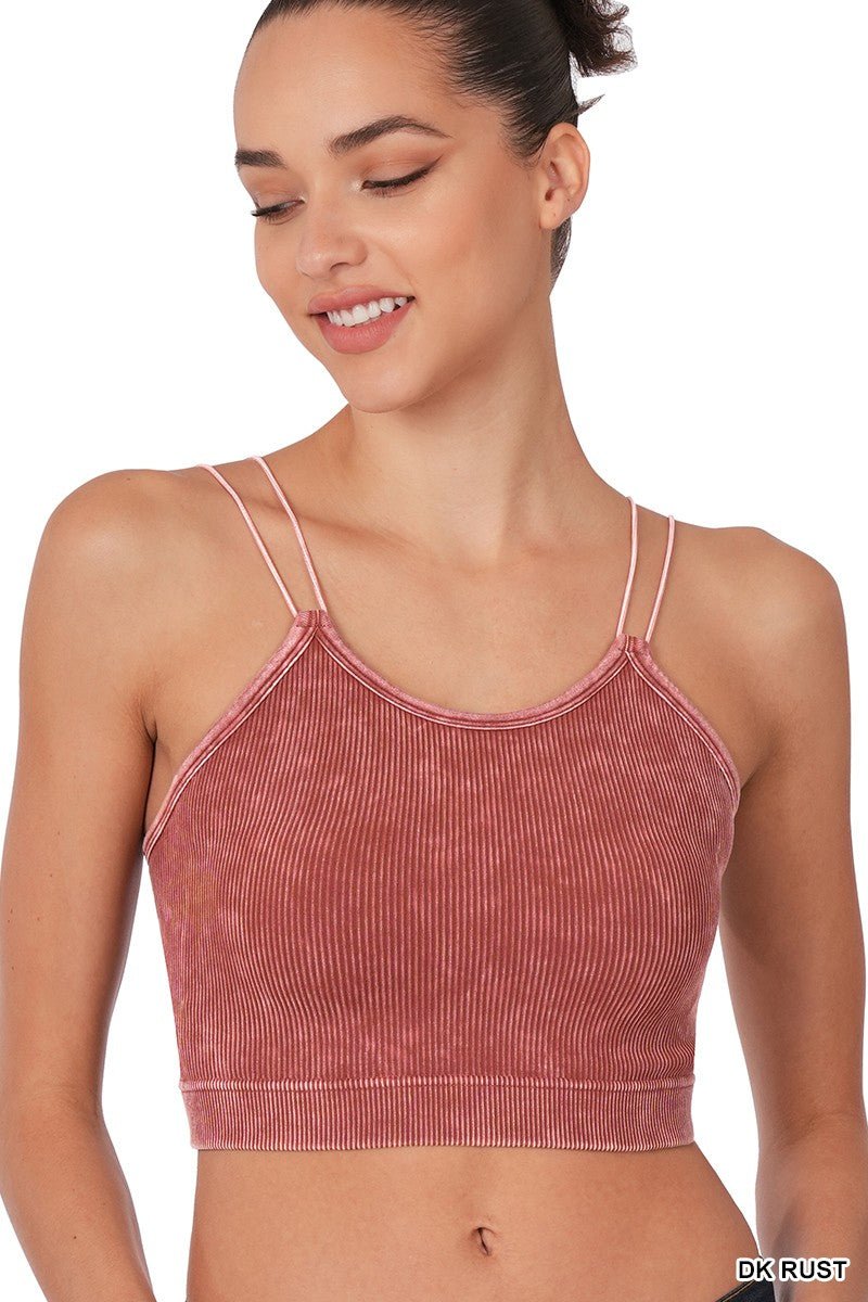 Washed Ribbed Brami 143 - Vintage Vault Boutique