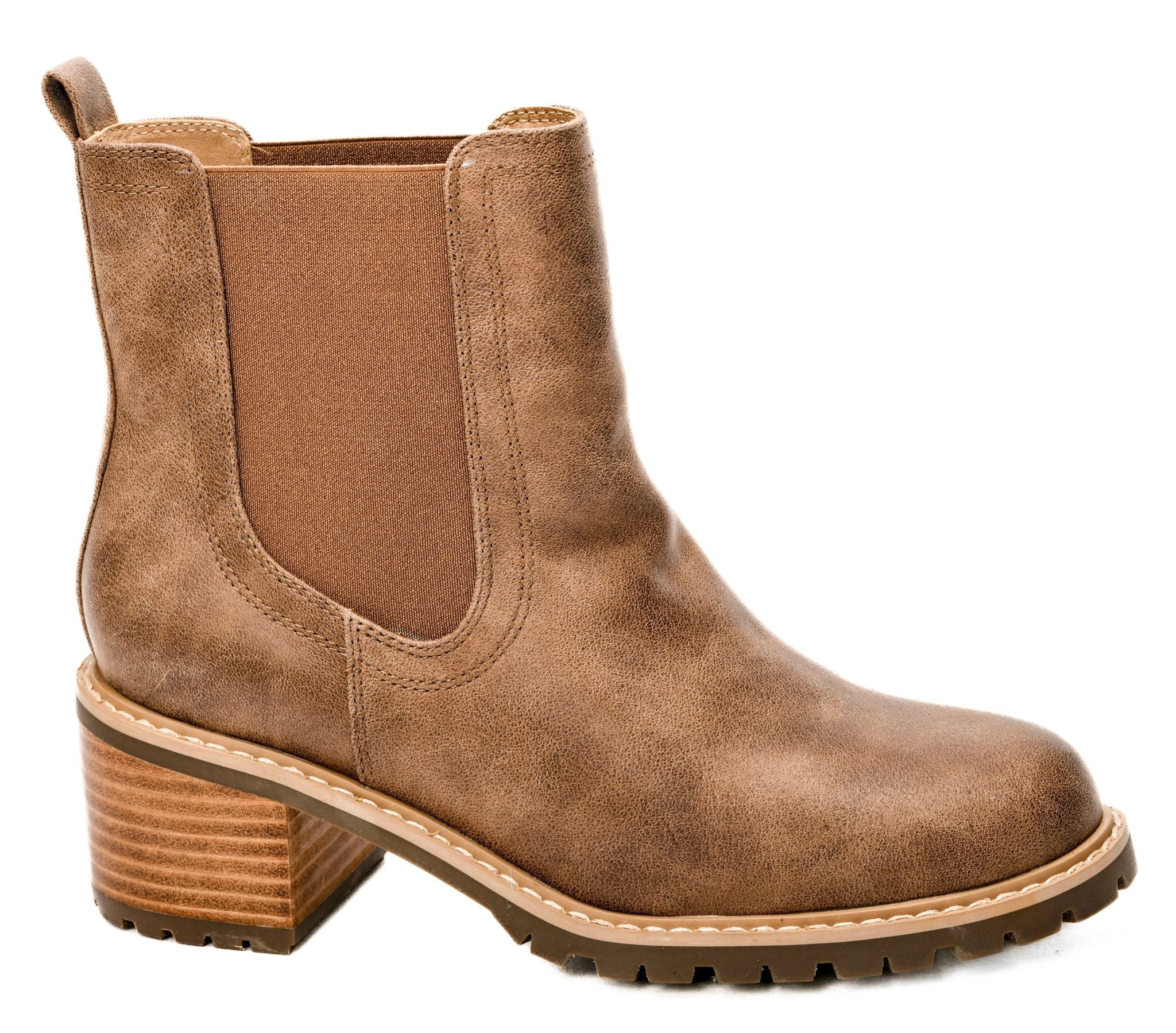 Doohickey Boots Taupe Size 6 - Vintage Vault Boutique