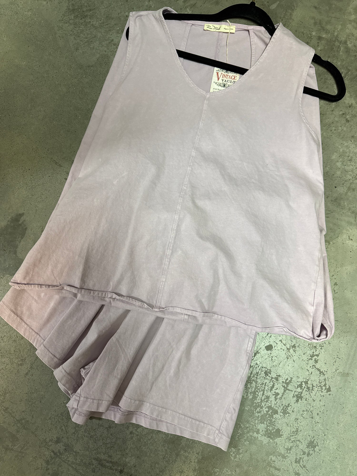 Dusty Lavender Shorts Set