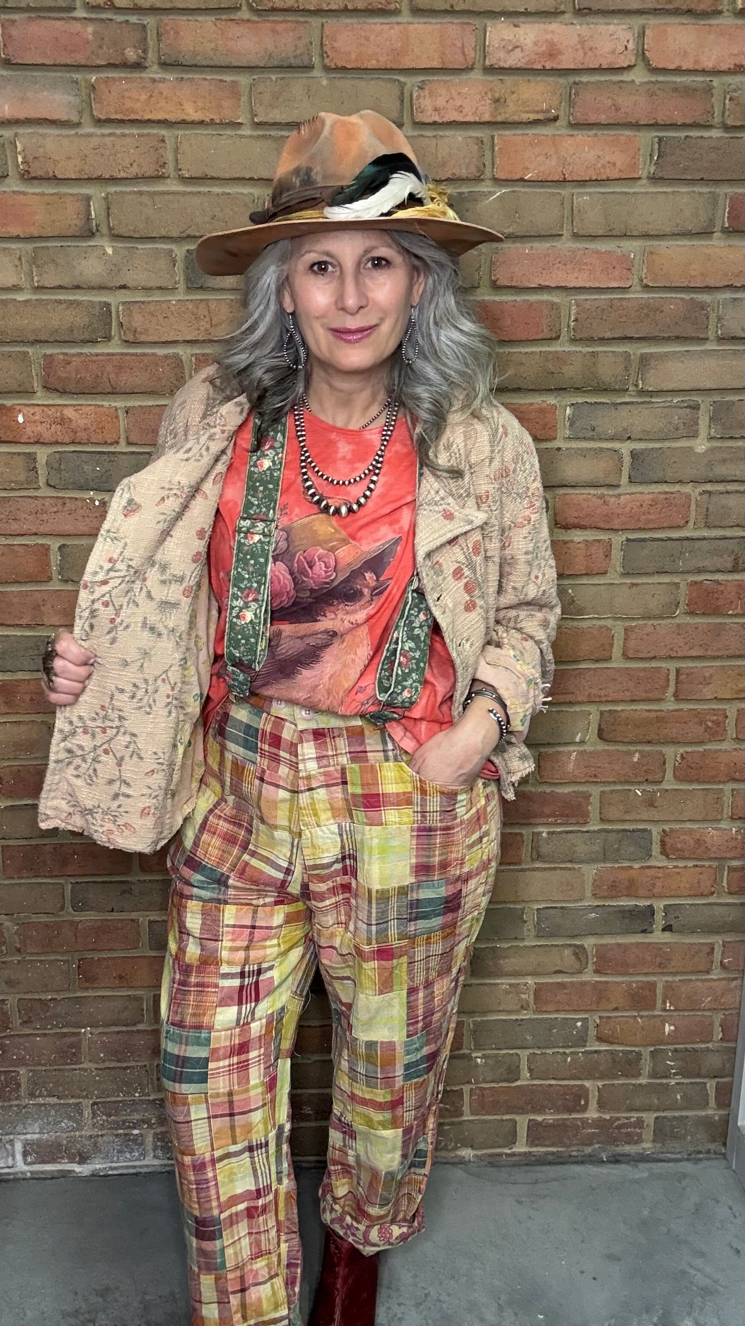 Traveling On Pants - Sunrise Patch