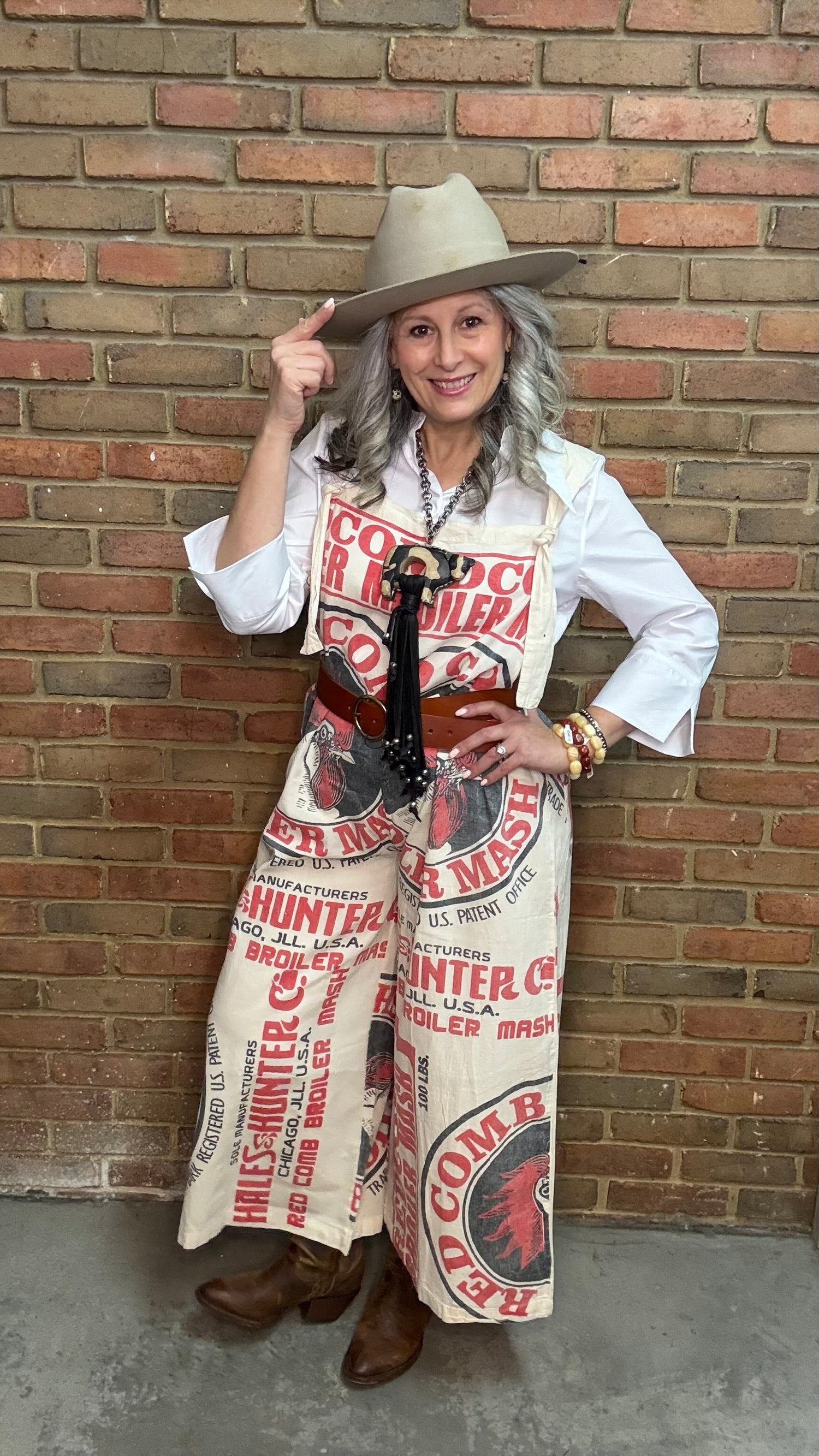 Red Comb Broiler Mash Overalls