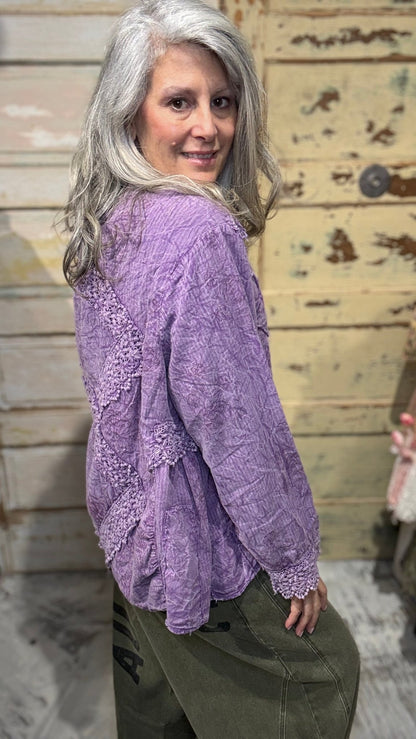 Purple Majesty Jacket - Vintage Vault Boutique