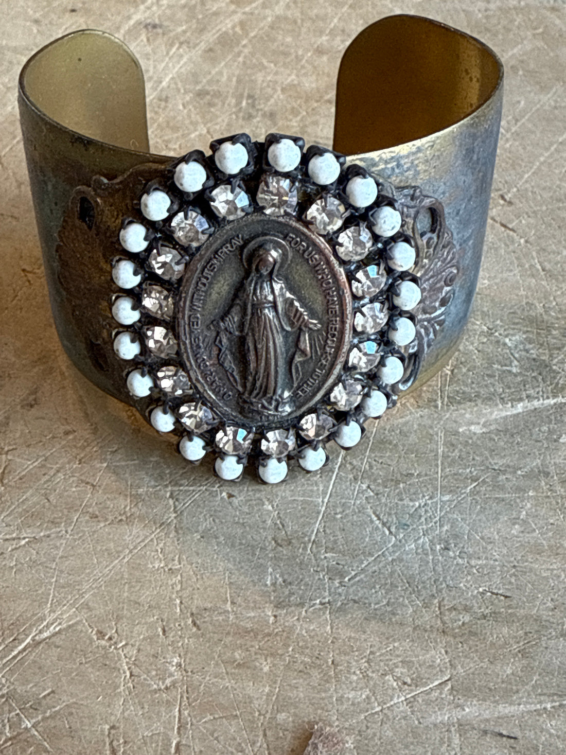 Lady of Guad Cuff Bracelet